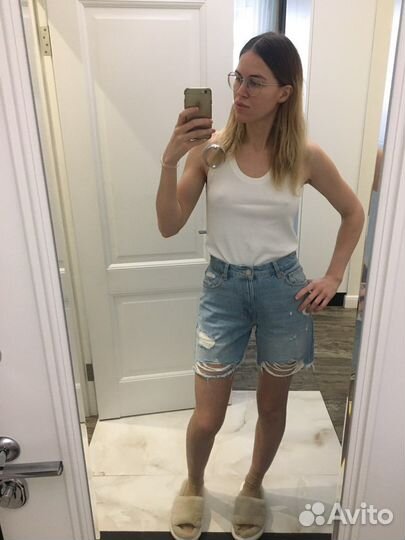 Джинсовые шорты Pull&Bear 36 eur