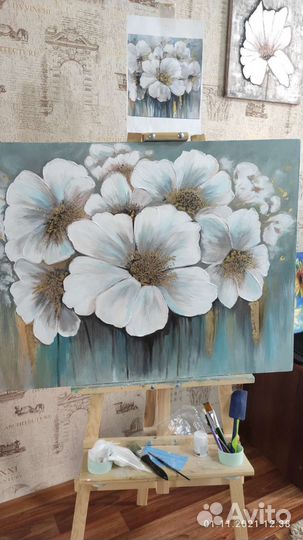 Большие интерьерные картины на заказ