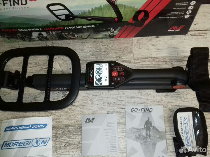 Металлоискатель minelab go find 44