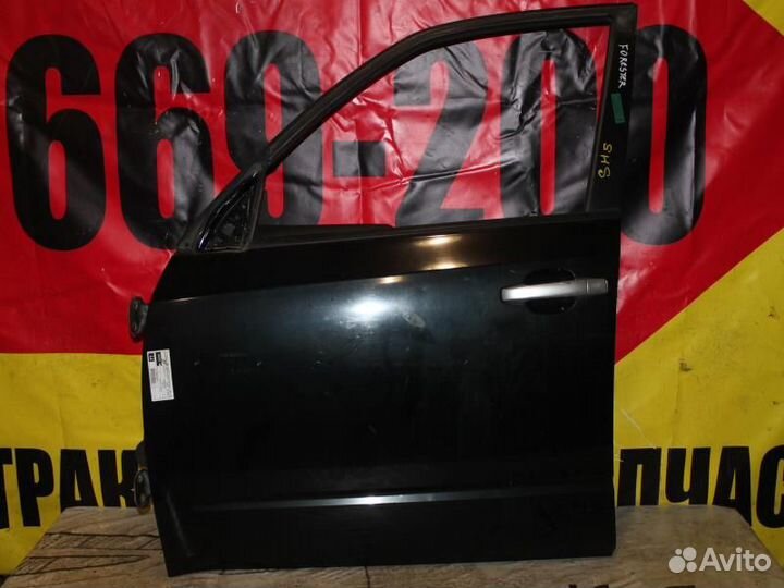 Дверь передняя L Форестер SHJ темная А866