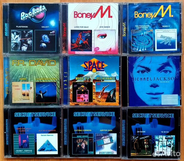 CD диски. Зарубежная музыка