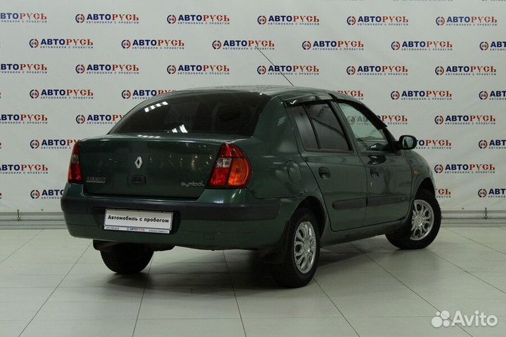 Renault Symbol 1.4 МТ, 2002, 164 143 км