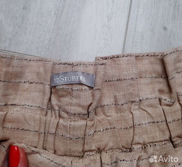 Шорты женские льняные 12storeez, р. М