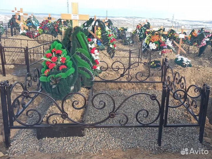 Ритуальные оградки на могилу