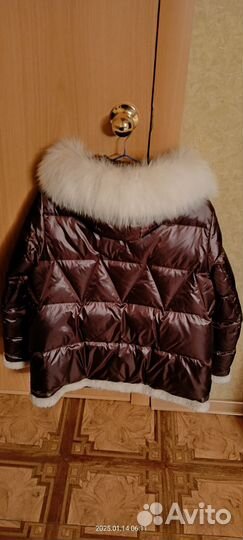 Пуховик зимний женский 48 50 бу