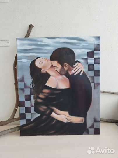 Картина маслом на холсте 