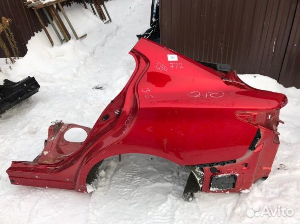 Четверть задняя левая Infiniti Q50 (2013-2022)