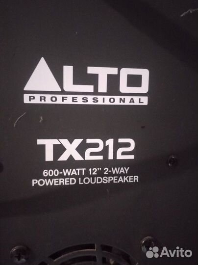 Продам колонку alto TX-212