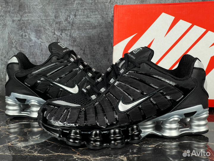 Nike Shox TL Silver Black