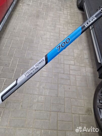 Удилище Kaida Fortexa Silver Strong 6,9м; 5-25гр