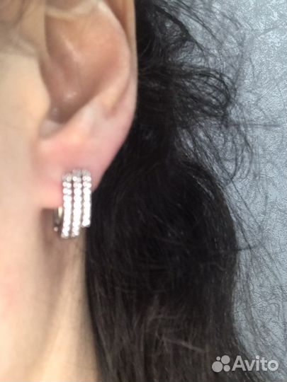 Серебряные серьги