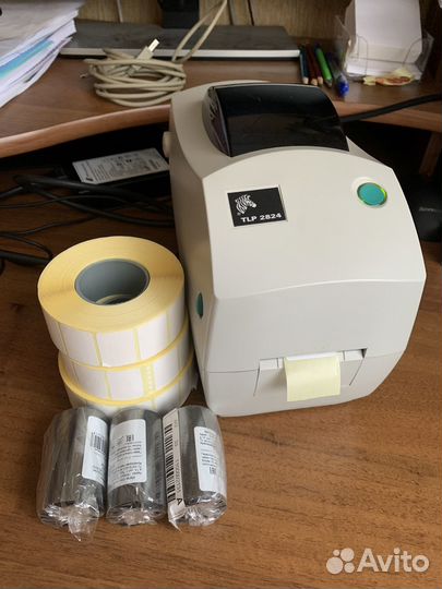 Принтер этикеток zebra TLP2824