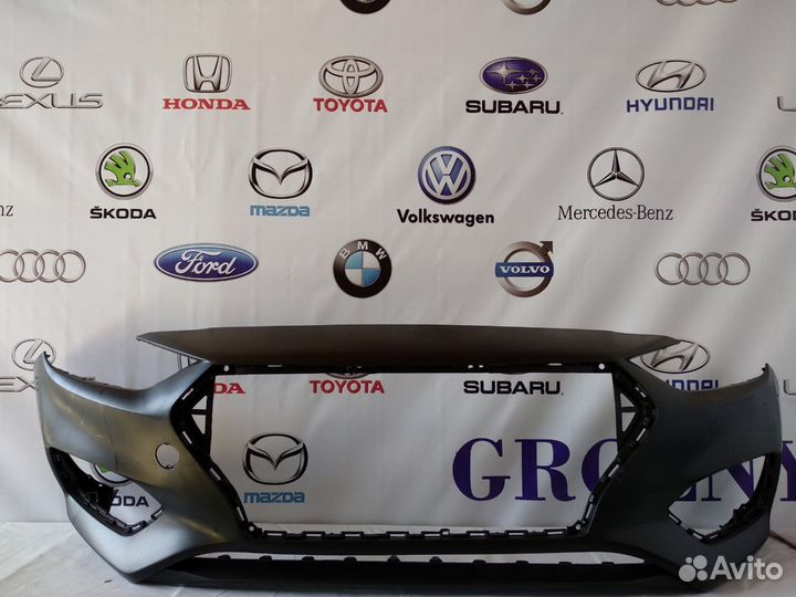 Бампер хундай Солярис 17 год