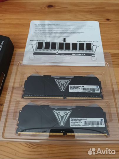 Оперативная память Patriot Memory viper RGB 16 гб