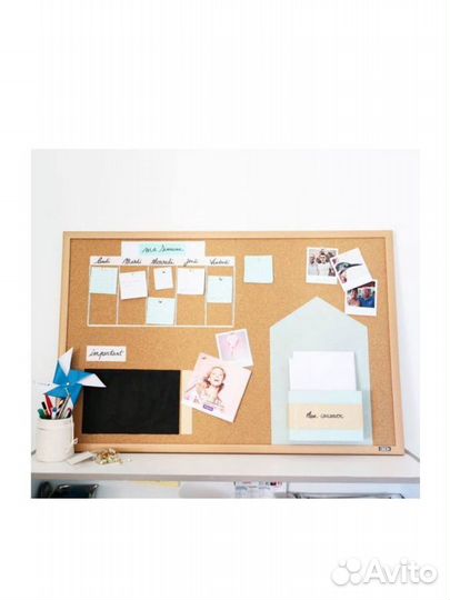 Доска пробковая. 62х47см