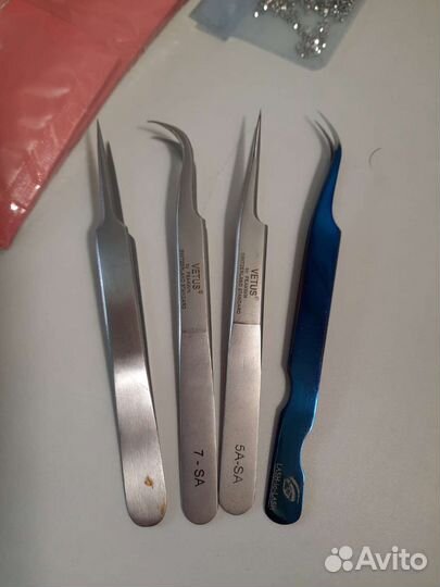 Набор инструментов для наращивания ресниц