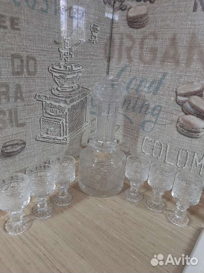 Графин хрустальный СССР