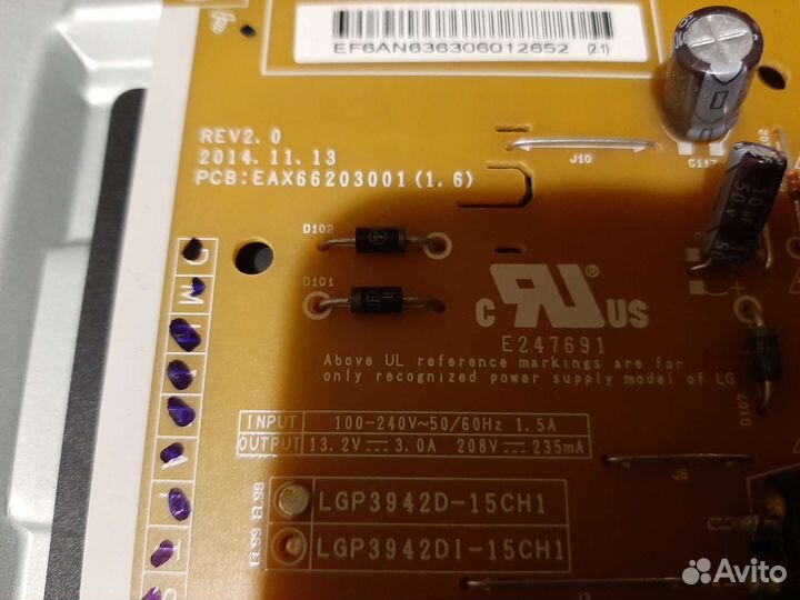 EAX66203001 (1.6) lgp3942d-15CH1