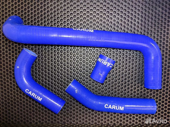 Патрубки радиатора Ваз2105-2107 Карбюратор Силикон