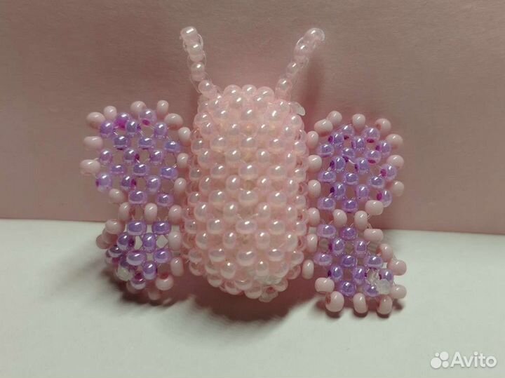 Бабочка из бисера