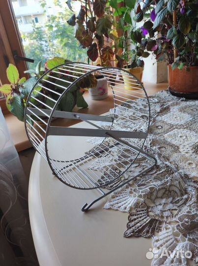 Колесо для грызуна металлическое