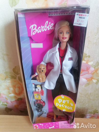 Барби (Pet Doctor Barbie Doll Veterinarian 2000)