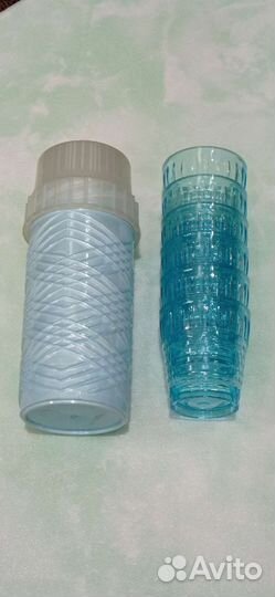 Набор рюмок в тубусе СССР