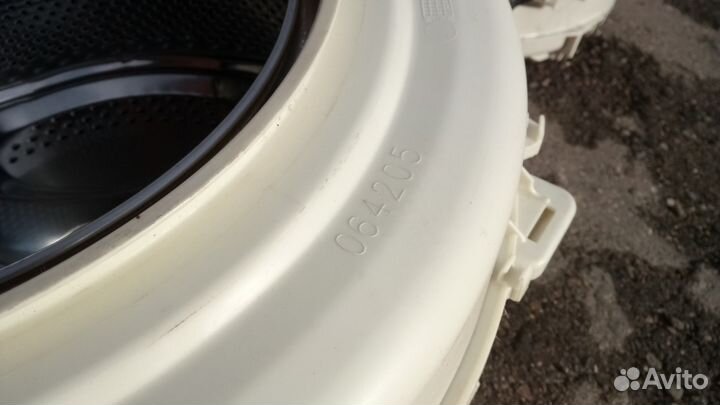 Бак в сборе с барабаном стиралки неразбор неисправ