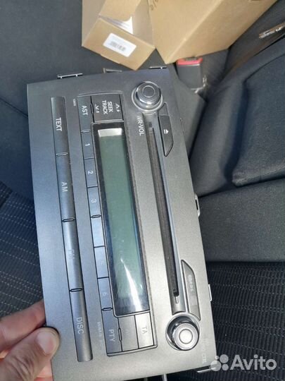 Штатная магнитола тойота auris