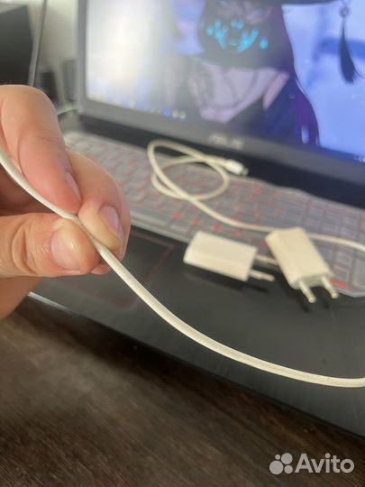 Кабель и адаптер/блок питания iPhone оригинал