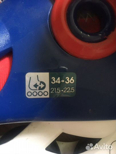 Продаю роликовые коньки 34/36 р-р