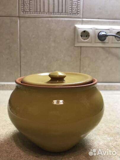 Горшок пищевой Вятская керамика