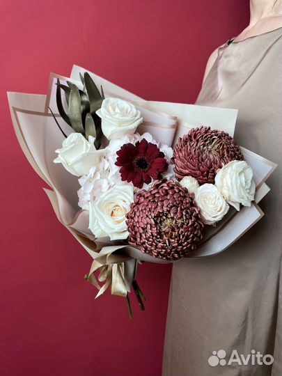 Живые цветы букеты