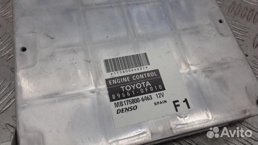 Блок управления двс toyota corolla verso 2 (99O16P