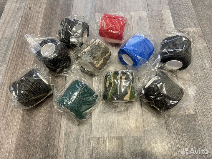 Хоккейные шнурки, бутылка, лента