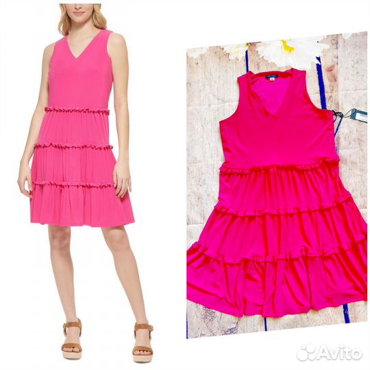 Розовое платье от Tommy Hilfiger M/L