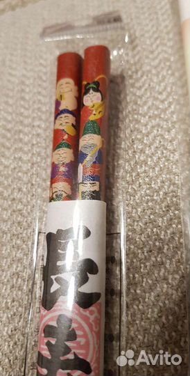 Палочки для еды Япония, деревянные, многоразовые