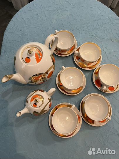Чайный сервиз вербилки СССР