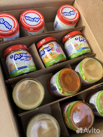 Агуша пюре овощное