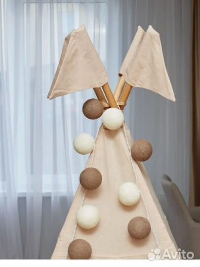 Детская паталка вигвам
