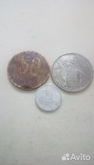 Монеты. Испания