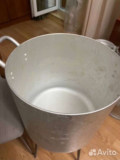 Кастрюля алюминиевая 30 литров