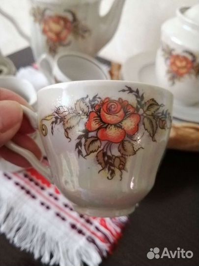 Кофейный сервиз Барановский фарфоровый завод