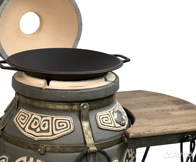 Чугунный садж 45 см (Маноли)