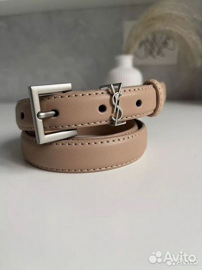 Ремень женский YSL Натуральная кожа люкс