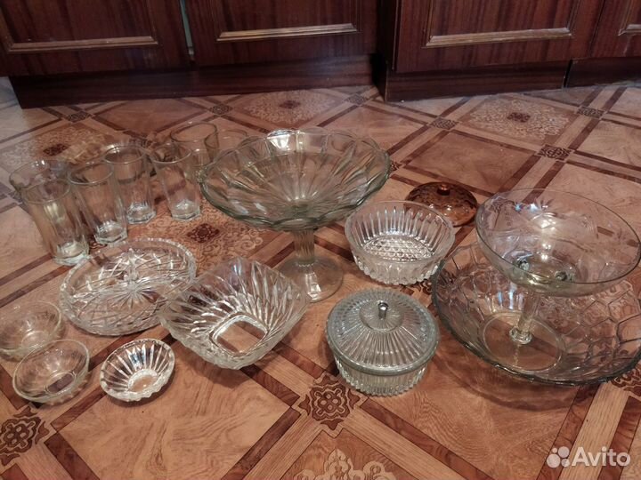 Посуда стеклянная СССР