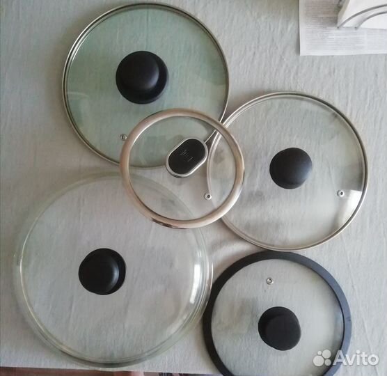 Крышка стеклянная для посуды