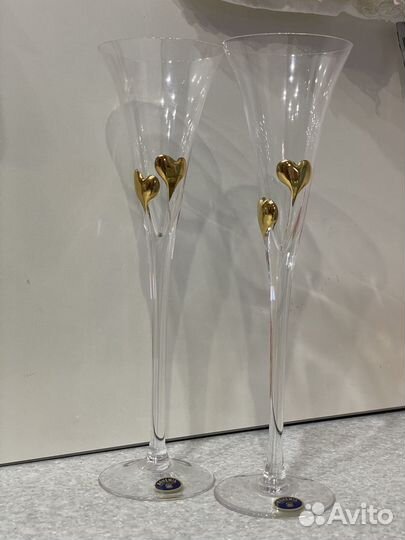 Бокал свадебные Bohemia