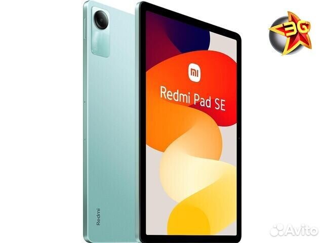 Планшет Xiaomi Redmi Pad SE 6/128Gb Зеленый Green