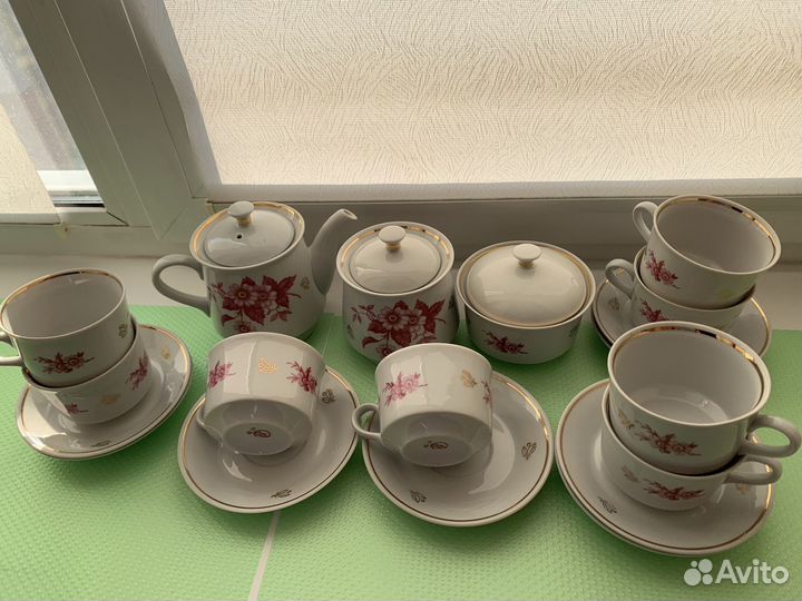 Сервиз чайный СССР сумской фз